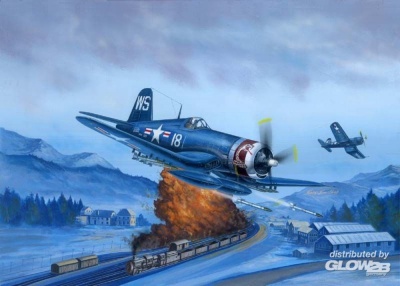 F4U-4 Corsair Late version in 1:48 - Hobby Boss