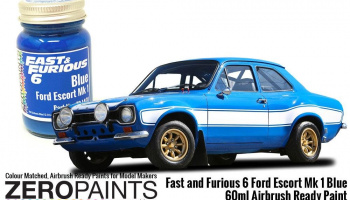 Fast and Furious 6 Ford Escort Mk 1 Blue Paint 60ml - Zero Paints