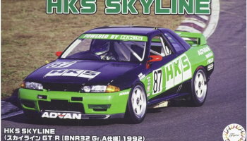HKS Skyline (Skyline GT-R [BNR32 Gr.A] 1992) 1/24 - Fujimi