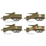 Fast Assembly military 7510 - M3 75mm HALF TRACK (1:72) - Italeri