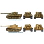 Fast Assembly tanky 7505 - Pz.Kpfw.VI TIGER I Ausf.E (1:72) - Italeri