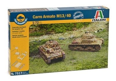 Fast Assembly tanky 7517 - Carro Armato M13/40 (1:72)