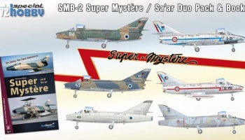 1/72 SMB-2 Super Mystere Duo Pack & Book