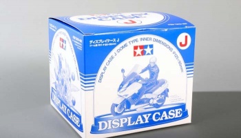 Display Case J (Dome Type / Inner Dimensions ø125mm x 95mm) - Tamiya