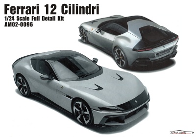Ferrari 12 Cilindri 1/24 - Alpha Model