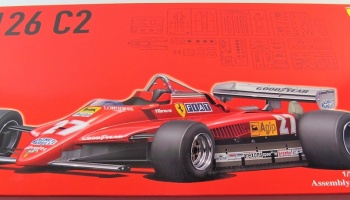 Ferrari 126 C2 1982 - Fujimi