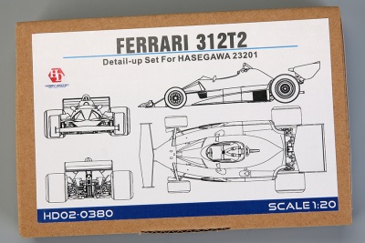 Ferrari 312T2 Detail-up Set For Hasegawa - Hobby Design