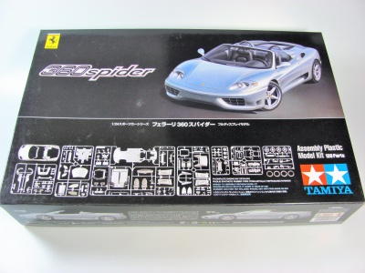 Ferrari 360 Spider 1/24 - Tamiya