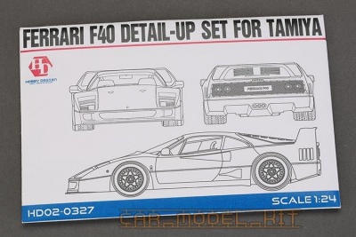 Ferrari F40 Detail-UP Set For T - Hobby Design