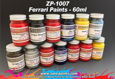 Ferrari/Maserati Bianco Avus 60ml - Zero Paints