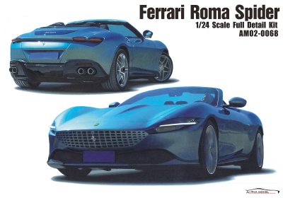 FERRARI ROMA SPIDER 1/24 - Alpha Model