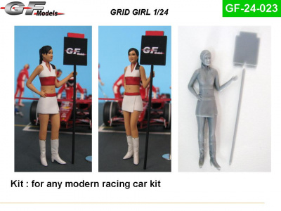 Figure Grid Girl 1:24 - GF Models