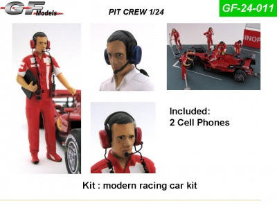 Figure Pit Crew 3 1:24 - GF Models