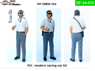 Figure Pit Crew Engineer 1:24 - GF Models