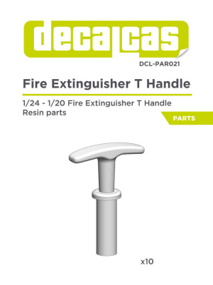 Fire Cable T Handle 1/24 - Decalcas
