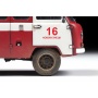 Fire service UAZ "3909" (1:43) Model Kit 43001 - Zvezda