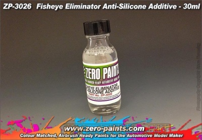 Fisheye Eliminator - Anti-Silicone Additive (30ml) - Zero Paints