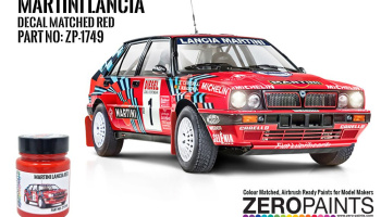 Lancia Delta HF Integrale Sanremo Red Paint 60ml - Zero Paints