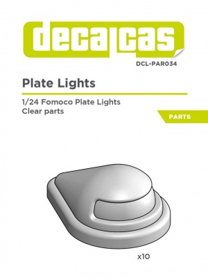 Fomoco plate lights 1/24 - Decalcas