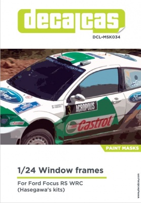 Ford Focus RS WRC 1/24 - Decalcas