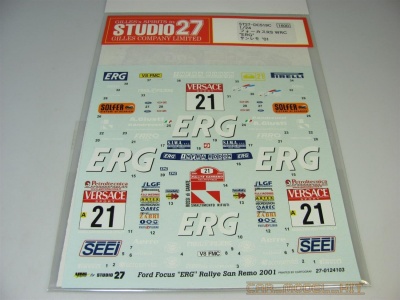Ford Focus RS WRC ERG 2001 - Studio27