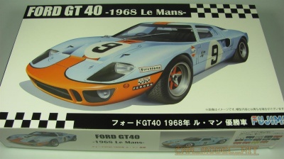 Ford GT40 1968 Le Mans - Fujimi