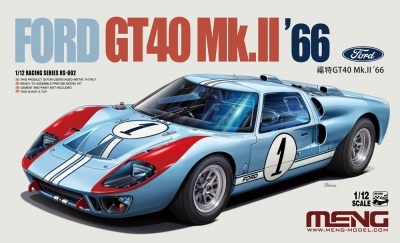 Ford GT40 Mk.II'66 1/12 - Meng Model