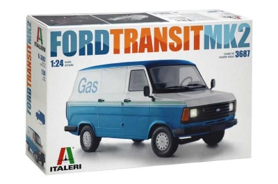 FORD TRANSIT Mk.2 (1:24 )Model Kit 3687 - Italeri