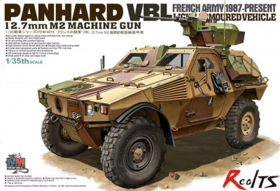 French Army 1987-Present Panhard VBL 12.7mm M2 machine gun 1:35 - Tiger Model