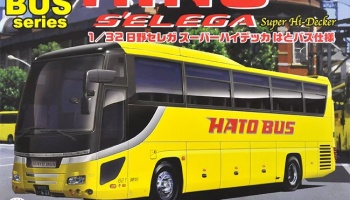Hato Bus Hino S'elega Super Hi-Decker 1/32 - Fujimi
