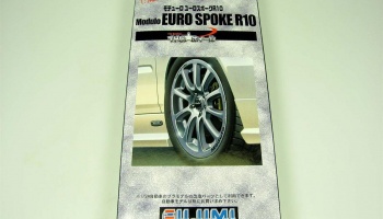 Modulo Euro Spoke R10 17inch 1/24 - Fujimi