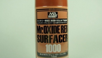 Mr. Oxide Red Surfacer 1000 - Gunze