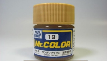 Mr. Color C 019 - Sandy Brown - Pískově hnědá - Gunze