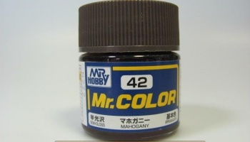 Mr. Color C 042 - Mahagony Semi Matt - Mahagonová polomatná - Gunze