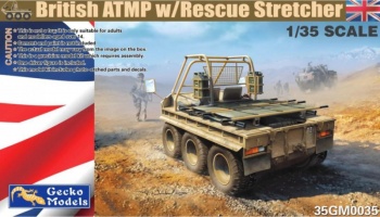 SLEVA  20% DISCOUNT - British ATMP w/Rescue Stretchers 1/35 - Gecko Models