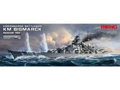 German Battleship Bismarck 1/700 - Meng