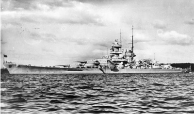 German Battleship Gneisenau 1/200 - Trumpeter