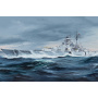 German Bismarck Battleship in 1:350 - Trumpeter