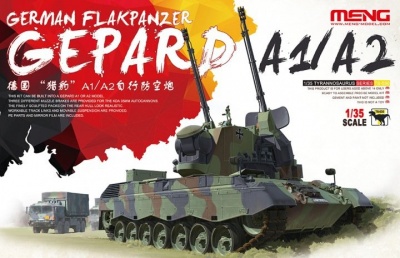 GERMAN FLAKPANZER GEPARD A1/A2 1/35 - Meng