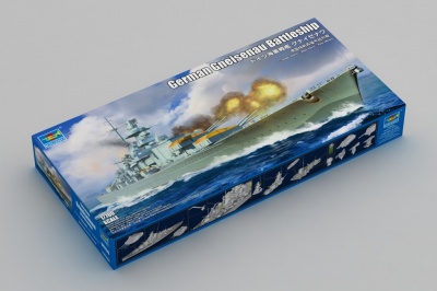 German Gneisenau Battleship 1/700 - Trumpeter