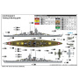German Gneisenau Battleship 1/700 - Trumpeter