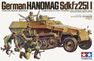 German Hanomag Sd.Kfz.251/1 - Tamiya