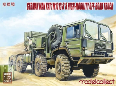 German MAN KAT1 M1013 8 8 High-Mobility Off-Road Truck 1/72 - Modelcollect