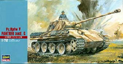 German Panther Ausf G (1:72) - Hasegawa