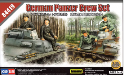 German Panzer Crew Set 1/35 - Hobby Boss