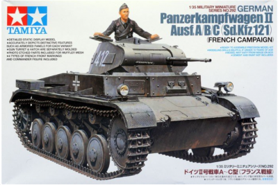 German Panzerkampfwagen II Ausf.A/B/C (1:35) - Tamiya