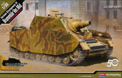 German Strumpanzer IV Brummbär Ver.Mid (1:35) Model Kit military 13525 - Academy