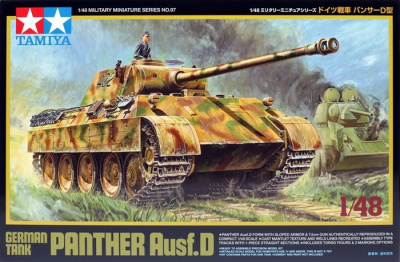 German Tank Panther Ausf. D 1/48 - Tamiya