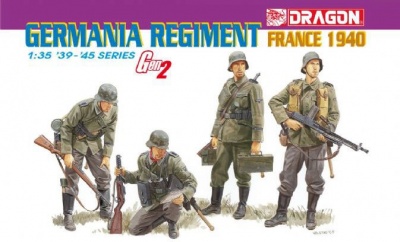 GERMANIA REGIMENT (FRANCE 1940) (GEN2) (1:35) - Dragon