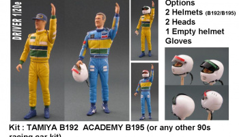 Driver Figure Schumacher Benetton - GF Models